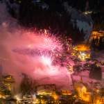 Das Feuerwerk in Kleinarl zu Silvester 2017-2018